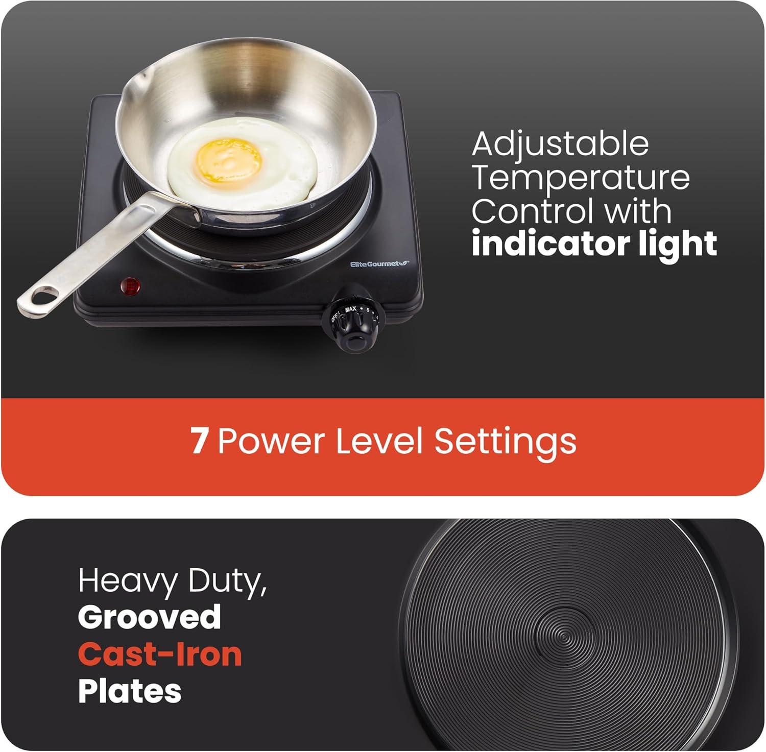 Elite Gourmet ESB-301BF Review: Precise 1000W Heat, Easy Cleanup