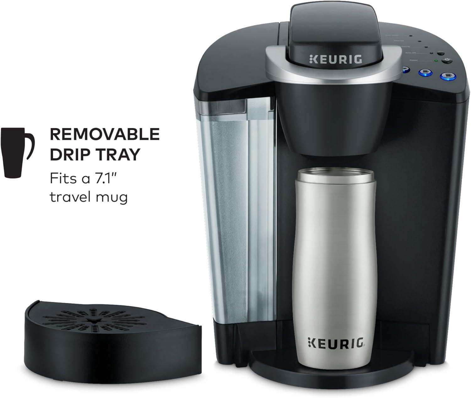 Keurig K-Classic K-Cup Pod Coffee Maker: 48oz tank, 3 brew sizes