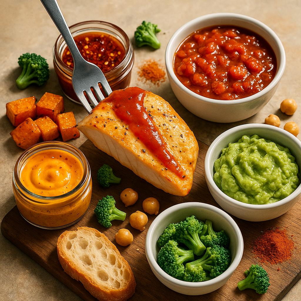 Sauce and spice upgrades that turn random bits into bold new meals